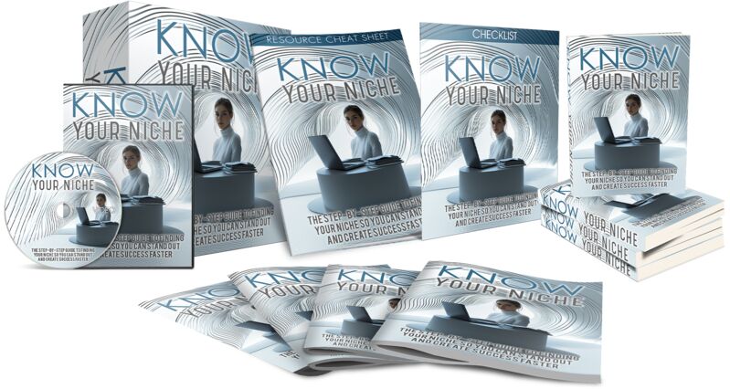 eCover representing Know Your Niche Upgrade Package  with 