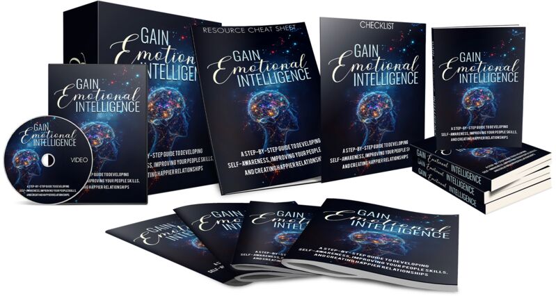 eCover representing Gain Emotional Intelligence Upgrade Package  with 